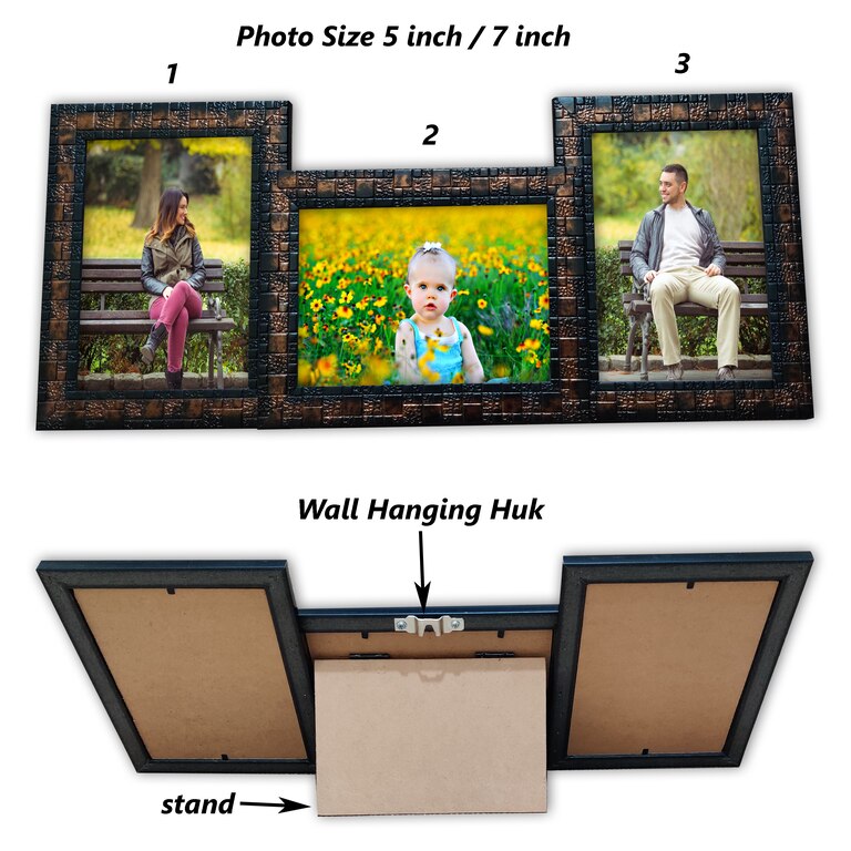 Photo Frame 3 In 1 BN19 (With Glass)